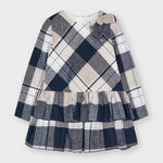Girl's checkered maxi dress Art. 11-04914-079