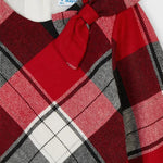 Girl's checkered maxi dress Art. 11-04914-081