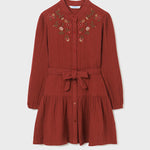 Embroidered dress for girl 7941-88