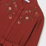 Embroidered dress for girl 7941-88