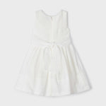 Combined guipure dress for girl Art. 23-03910-010