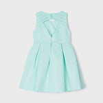 Dress with floral appliqué for girl Art. 23-03914-074