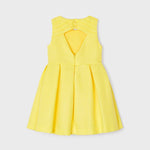 Dress with floral appliqué for girl Art. 23-03914-075