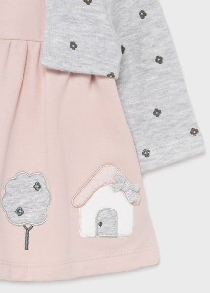 Newborn girl dress with headband Art. 11-02801-062