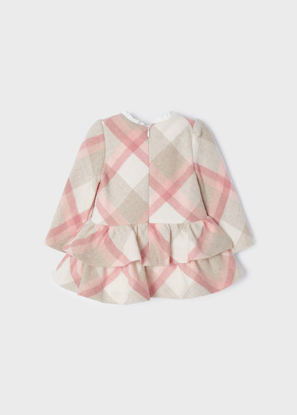 Checkered dress for baby 2947-87