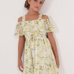Chiffon Floral Print Dress for Girl Art. 23-06913-019