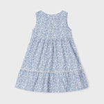 Girls' cotton crochet dress Art. 23-03930-092