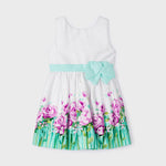 Girls' printed cotton dress Art. 23-03915-091