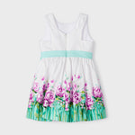 Girls' printed cotton dress Art. 23-03915-091