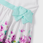 Girls' printed cotton dress Art. 23-03915-091