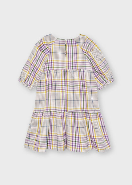 Girl's plaid dress Art. 11-04918-021