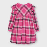 Girl's plaid dress Art. 11-04930-016