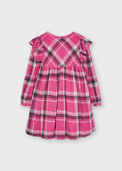 Girl's plaid dress Art. 11-04930-016