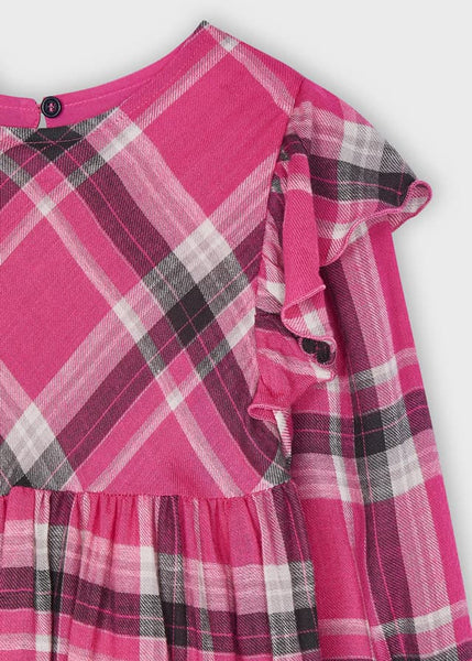 Girl's plaid dress Art. 11-04930-016