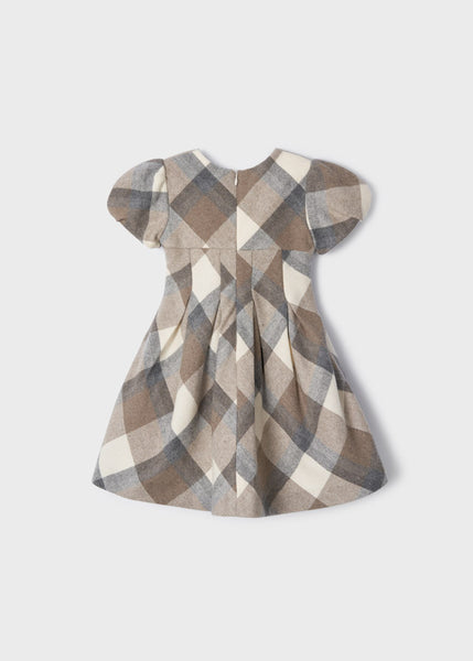Girl's plaid dress 4309-40\4959-25