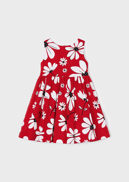 Printed cotton dress for girl Art. 23-03917-080