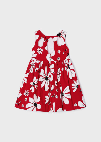 Printed cotton dress for girl Art. 23-03917-080