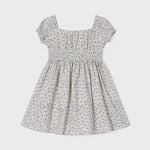 Girls' sustainable cotton printed dress Art. 23-03924-083