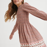 Printed dress for girl Art. 12-07938-052