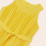 Girl's Bow Belt Pleated Dress Art. 23-06915-027
