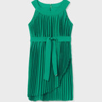 Girl's Bow Belt Pleated Dress Art. 23-06915-029