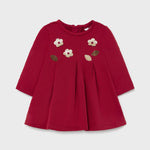 Newborn knit dress for girl Art. 11-02815-043