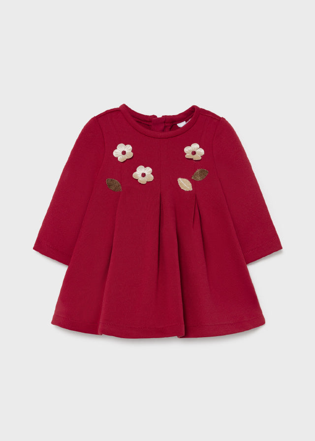 Newborn knit dress for girl Art. 11-02815-043