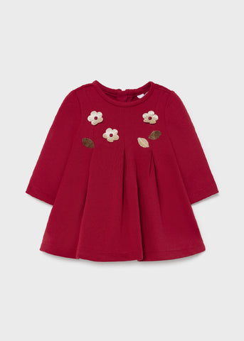 Newborn knit dress for girl Art. 11-02815-043