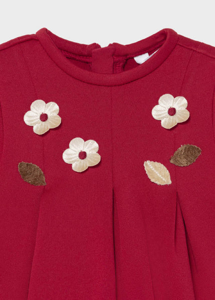 Newborn knit dress for girl Art. 11-02815-043