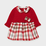Newborn girl combined tricot dress Art. 11-02816-048