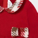 Newborn girl combined tricot dress Art. 11-02816-048