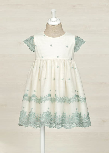 Embroidered Tulle Dress For Girl Ref. 23-05038-064