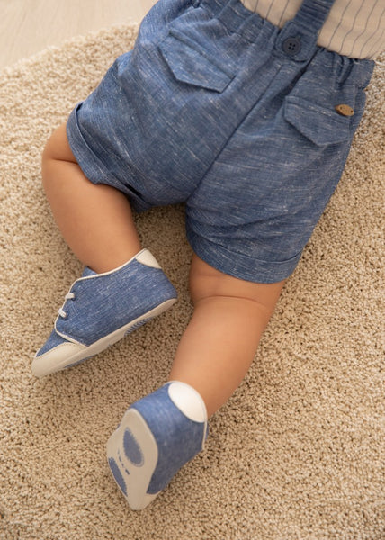 Lace-up shoe for newborn Art. 23-09622-091