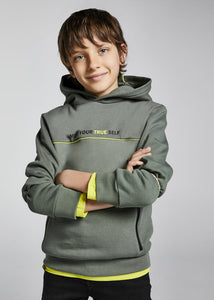 Zip pocket hoodie for teen boy Art. 11-07402-058 / Soft fleece trousers for teen boy Art. 11-07546-058